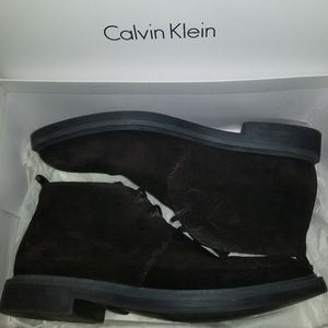 Calvin klein Chelsea suede boots